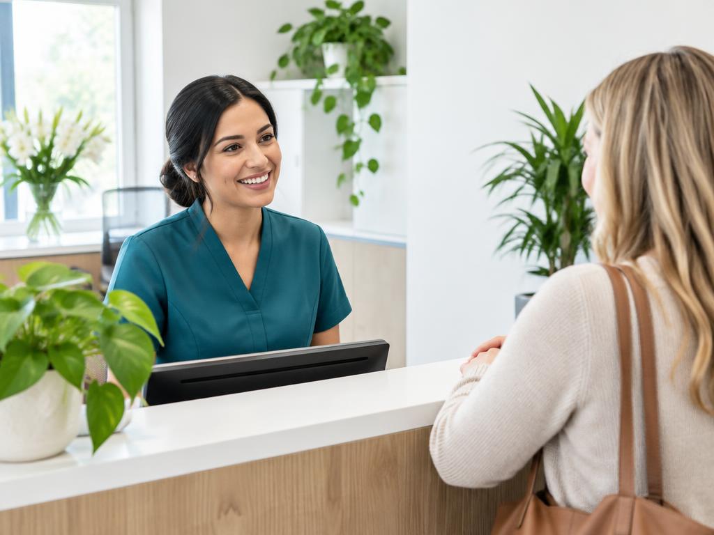 Dental & medical offices illustrative business setting